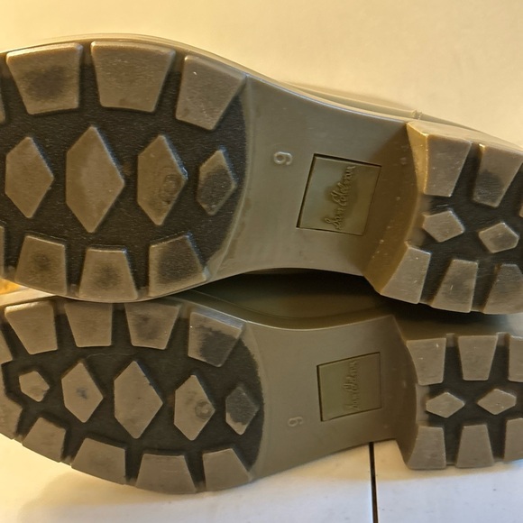 Sam Edelman Rubber Rain Glossy Knee-High Boots - Picture 8 of 14